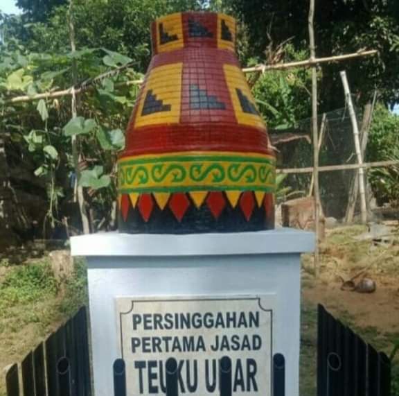 Tempat persinggahan jasad pertama Pahlawan Nasional Teuku umar 